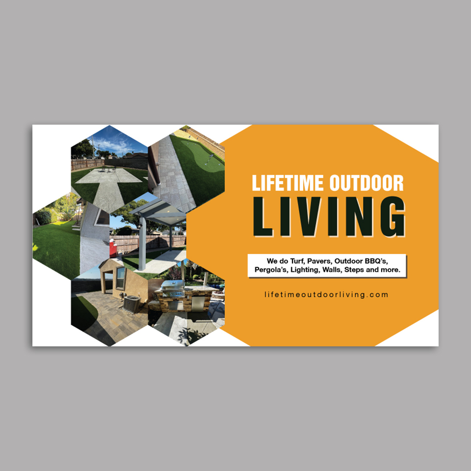 Diseño de Flyer por YourLogoMaster para Lifetime Outdoor Living | Diseño #35073393