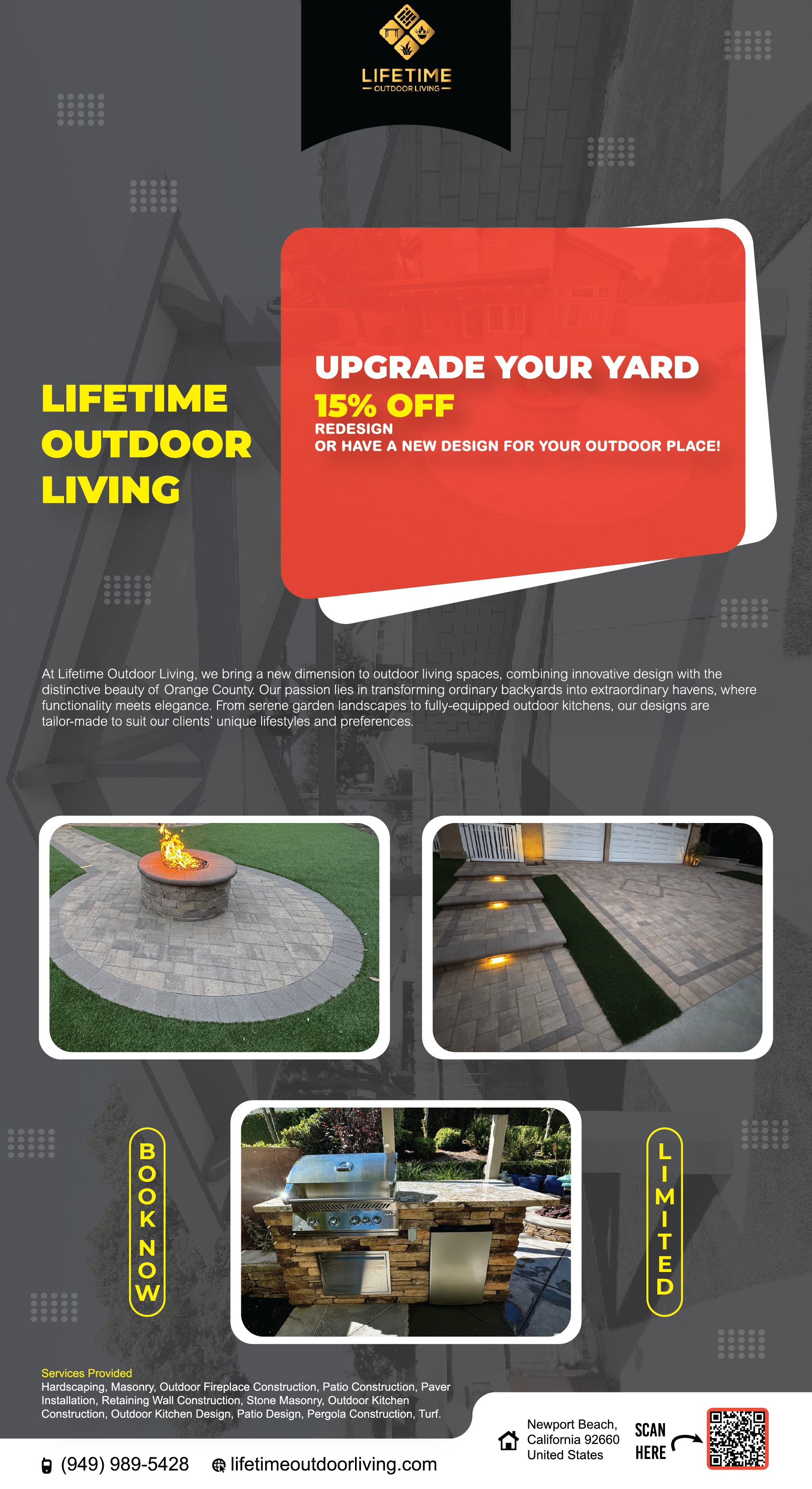 Flyer Design by MST PINKY KHATUN for Lifetime Outdoor Living | Design #35076611