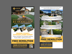Flyer Design by chandrayaan.creative for Lifetime Outdoor Living | Design: #35127558