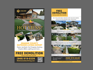 Flyer Design by chandrayaan.creative for Lifetime Outdoor Living | Design: #35218542
