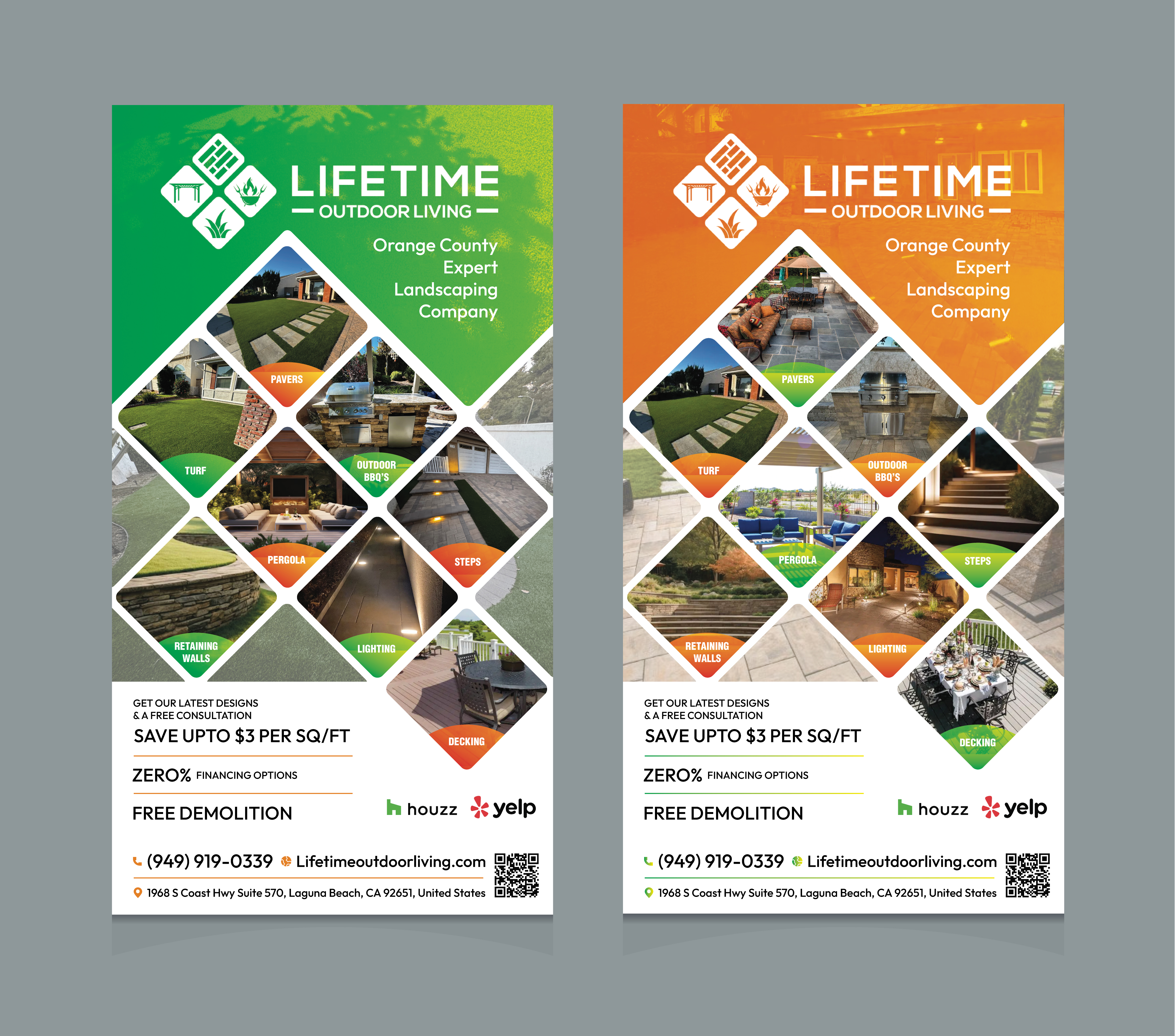 Flyer Design by saurov for Lifetime Outdoor Living | Design #35057950