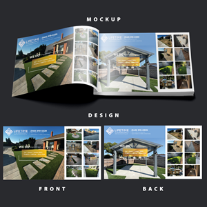 Flyer Design by svkreatives for Lifetime Outdoor Living | Design: #35061272