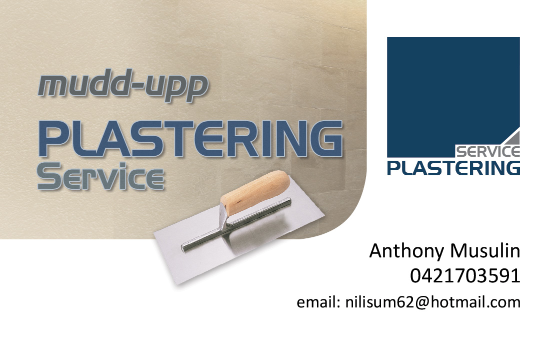 Business Card Design by aled70 for MUDD-UPP | Design #3116809