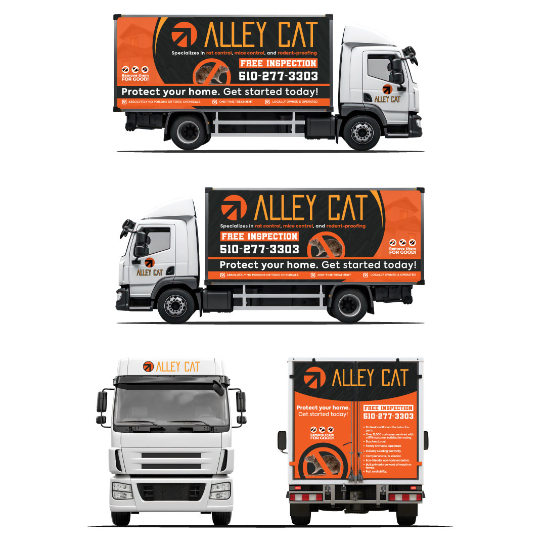 Car Wrap Design by Jhony N for Alley Cat Creations | Design #35084171