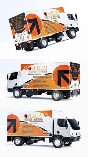 Car Wrap-Design von Impressive Designs für Alley Cat Creations | Design #35058534