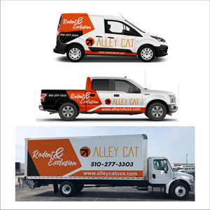 Car Wrap Design by DG+ for Alley Cat Creations | Design: #35051931