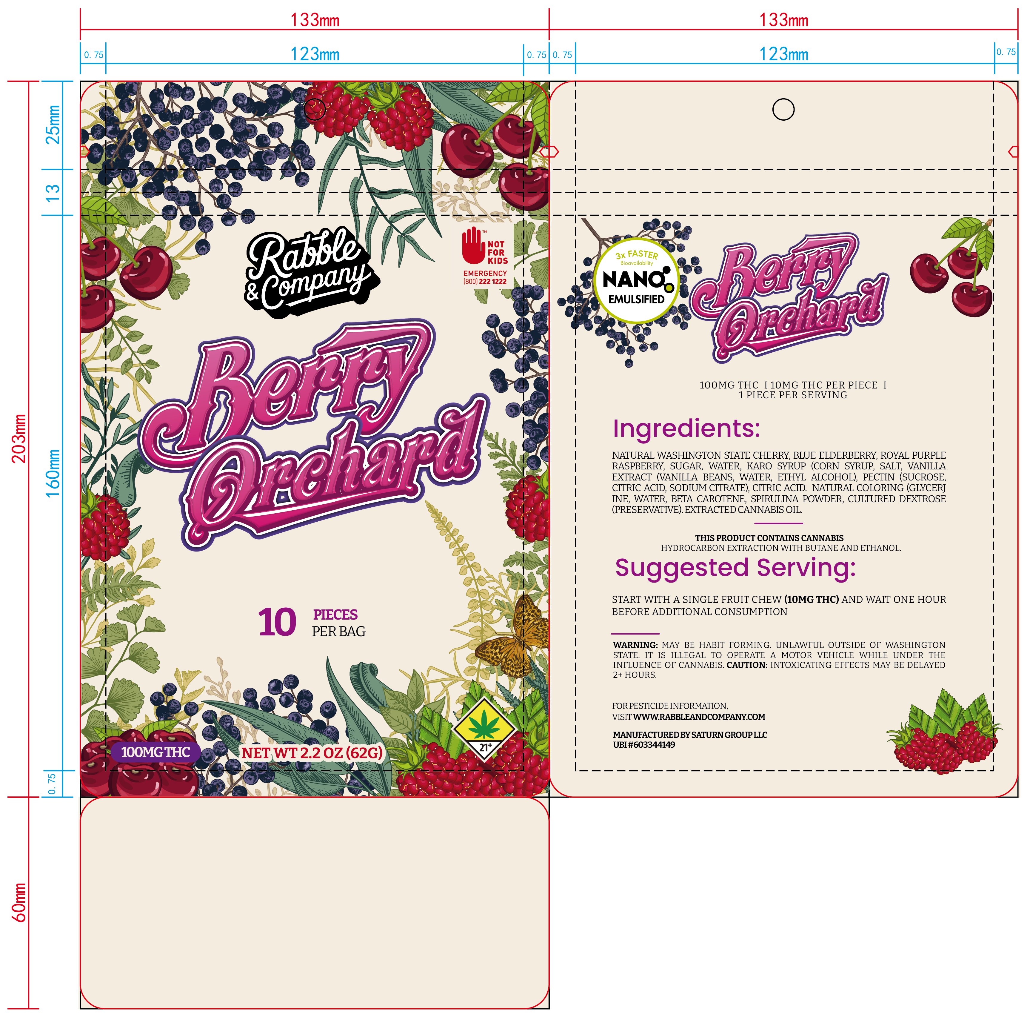 Packaging Design by Vyacheslav65 for Rabble & Company  | Design #35054298