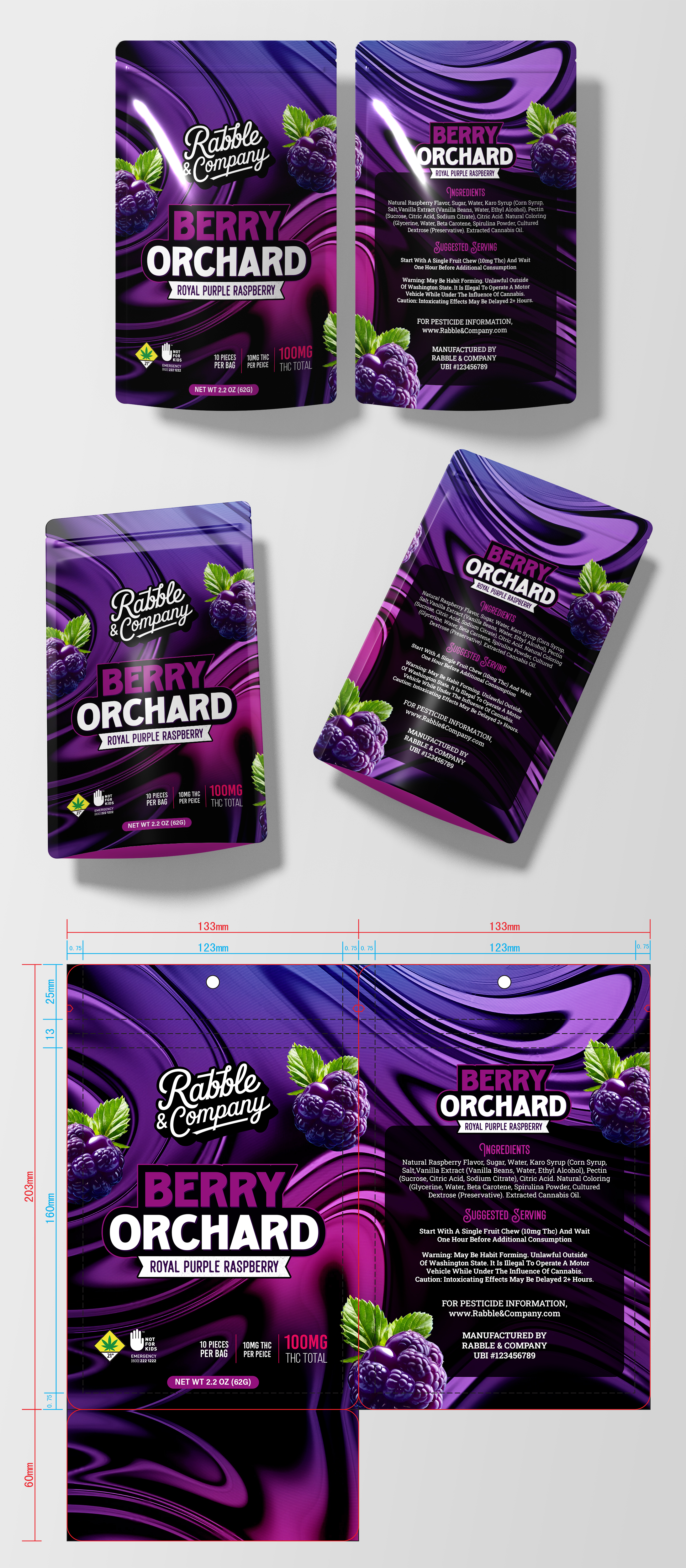 Packaging Design by SAI DESIGNS for Rabble & Company  | Design #35055272