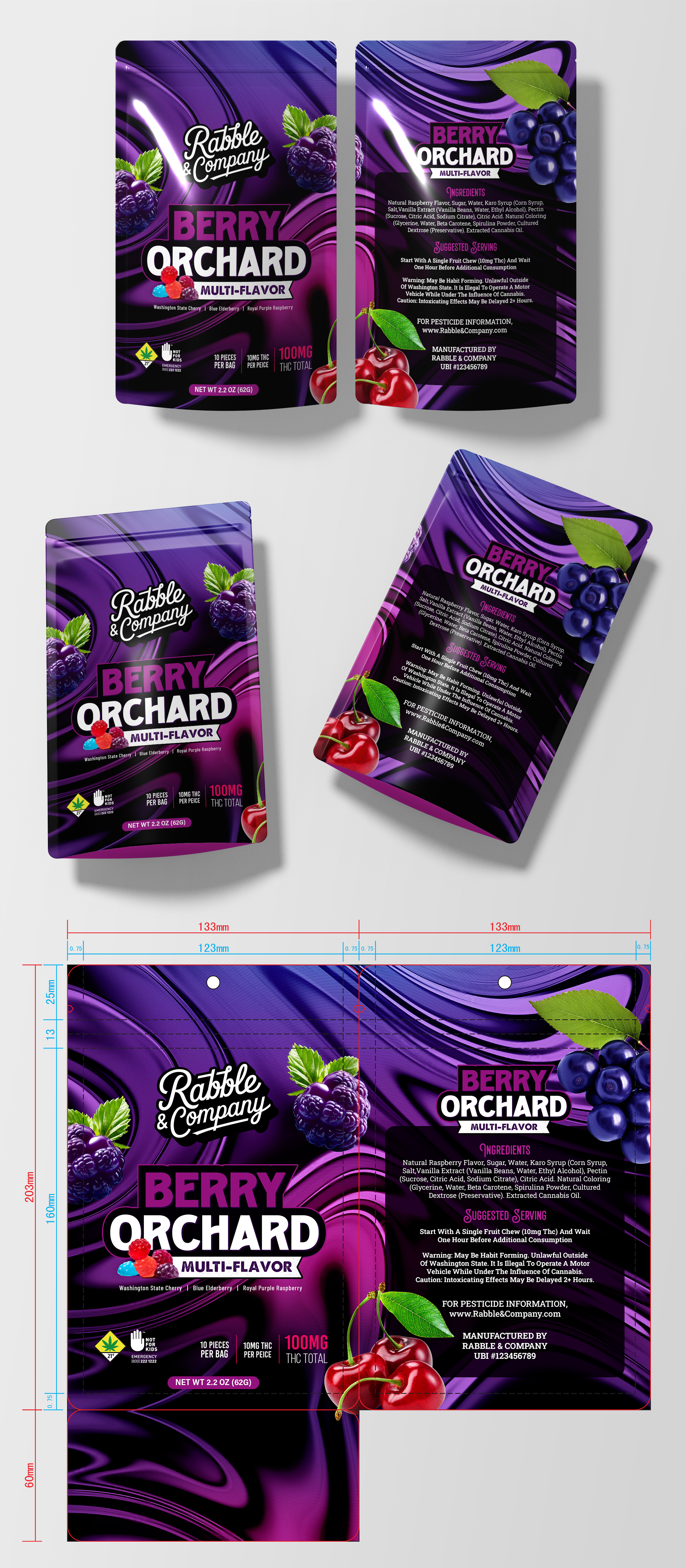 Packaging Design by SAI DESIGNS for Rabble & Company  | Design #35070271