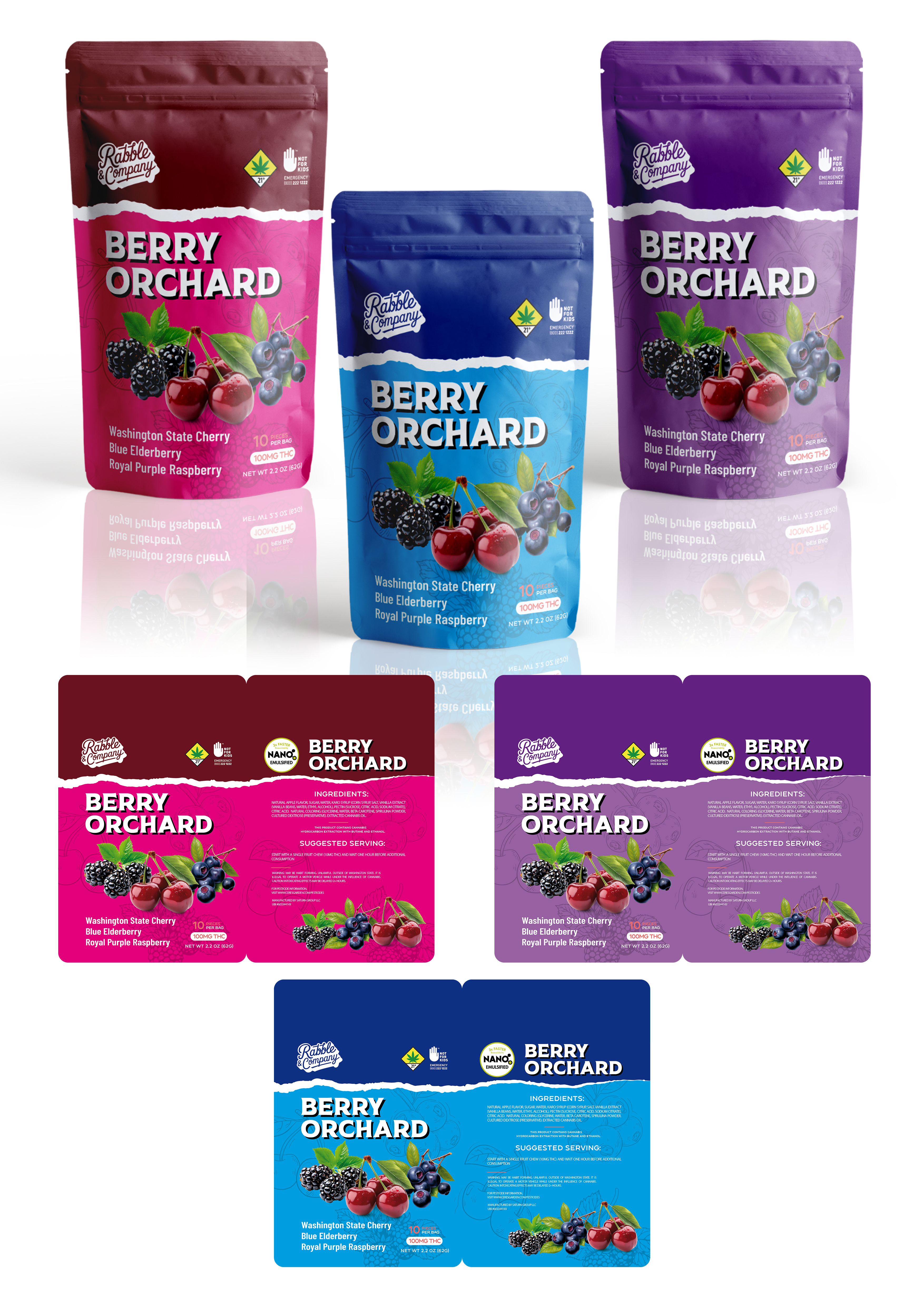 Packaging Design by oasegrafis for Rabble & Company  | Design #35056828