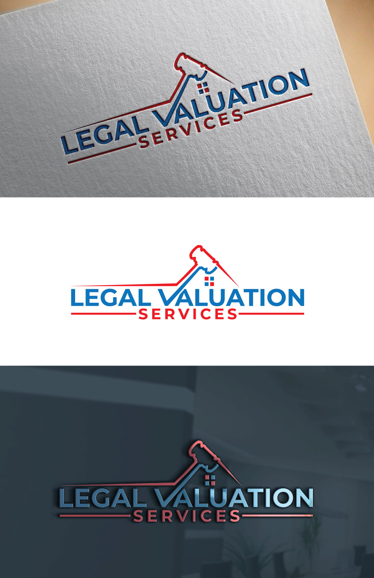 Logo-Design von Impressive logo für Legal Valuation Services, LLC | Design #35052692