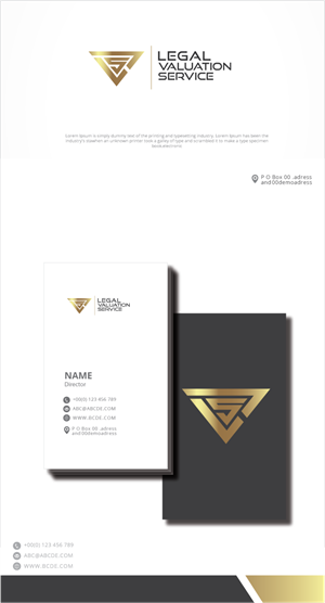 Logo-Design von zebronicgraphic für Legal Valuation Services, LLC | Design: #35054239