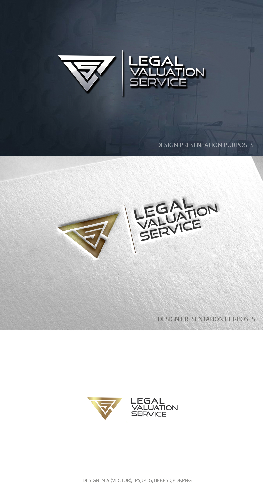 Logo-Design von zebronicgraphic für Legal Valuation Services, LLC | Design #35054240