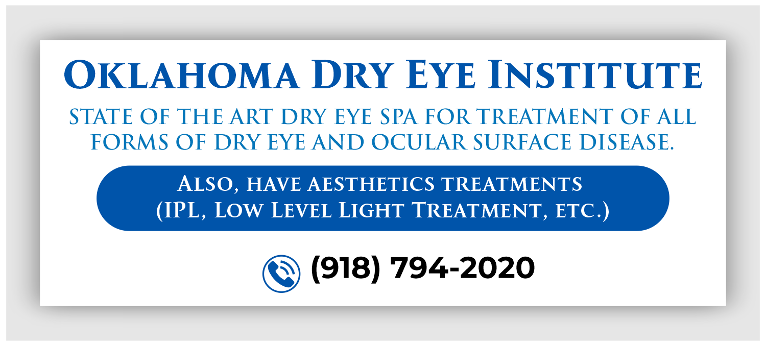 Signage Design by designer1975 for Oklahoma Dry Eye Institute | Design #35070773