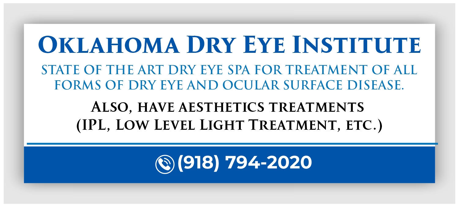 Signage Design by designer1975 for Oklahoma Dry Eye Institute | Design #35070815