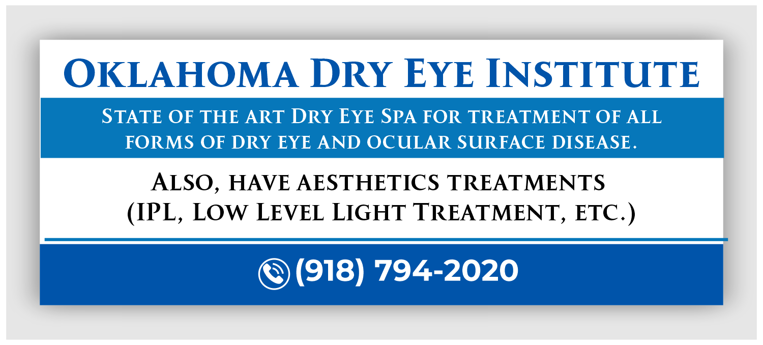 Signage Design by designer1975 for Oklahoma Dry Eye Institute | Design #35070853
