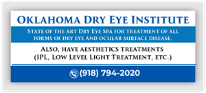 Signage Design by designer1975 for Oklahoma Dry Eye Institute | Design: #35070853