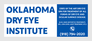 Signage Design by designer1975 for Oklahoma Dry Eye Institute | Design: #35105386