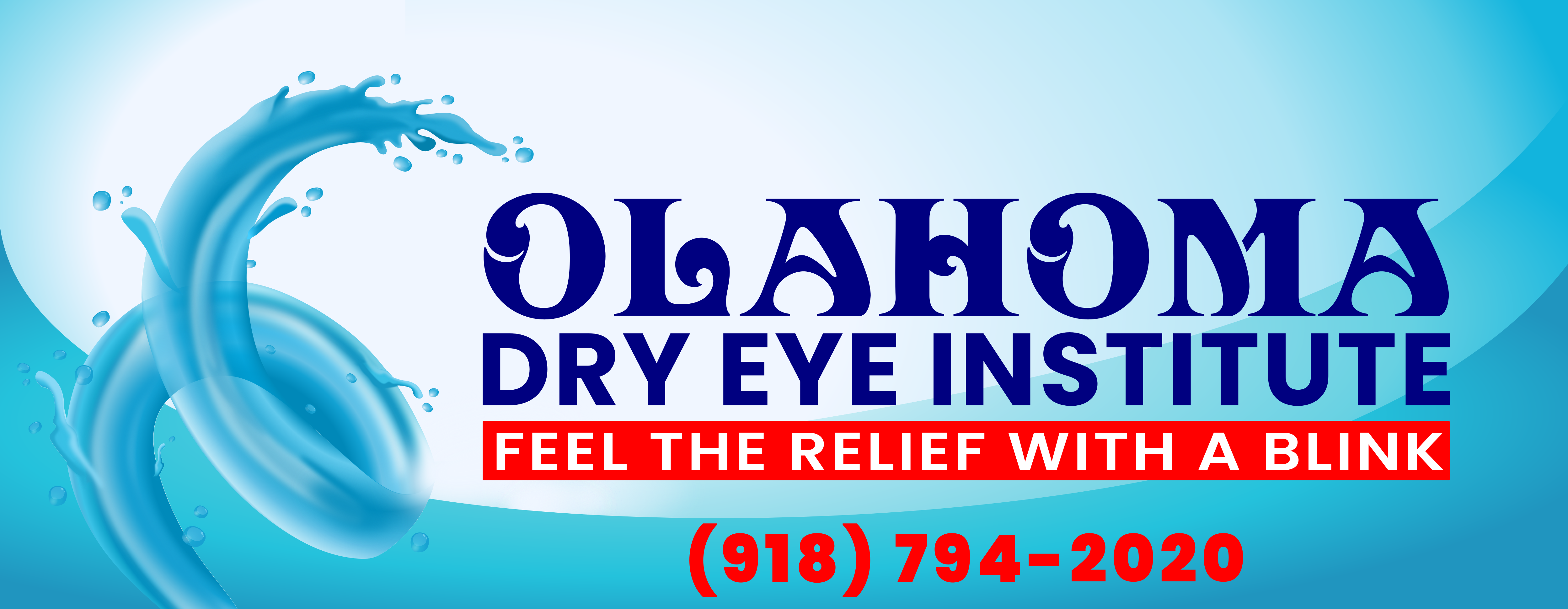 Signage Design by Dericreative for Oklahoma Dry Eye Institute | Design #35076546