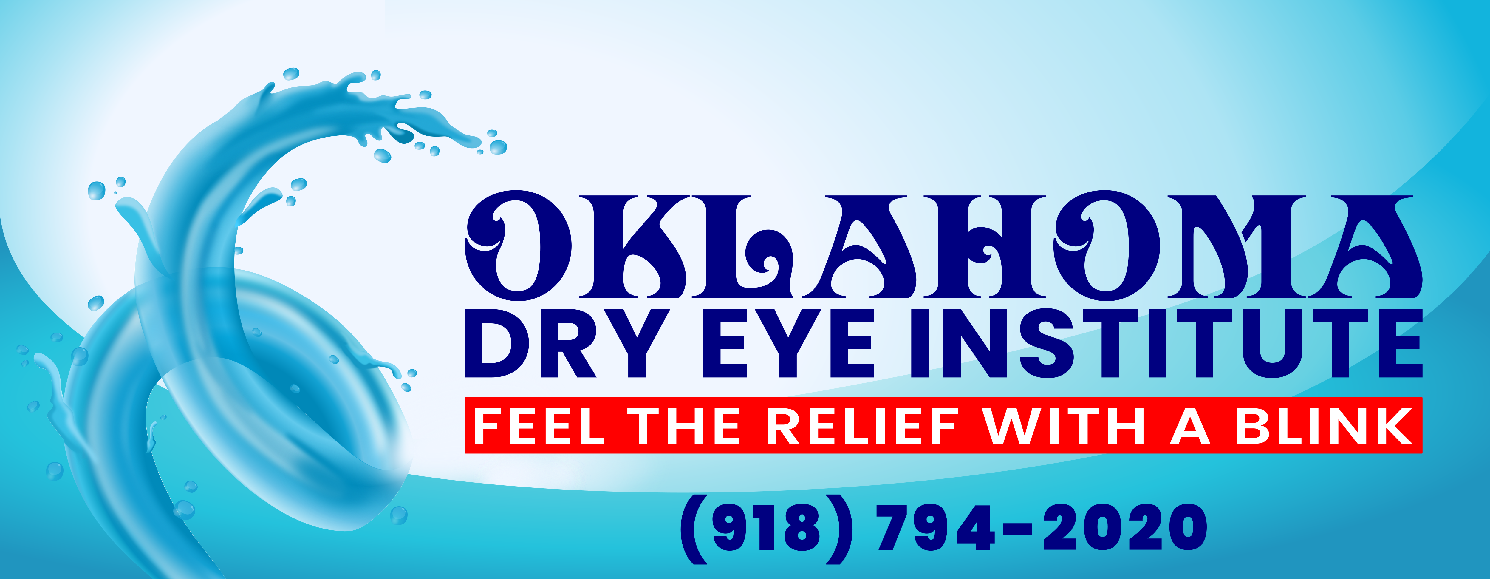 Signage Design by Dericreative for Oklahoma Dry Eye Institute | Design #35084854
