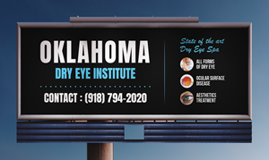 Signage Design by JK18 for Oklahoma Dry Eye Institute | Design: #35063199