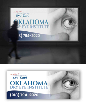 Signage Design by debdesign for Oklahoma Dry Eye Institute | Design: #35085107