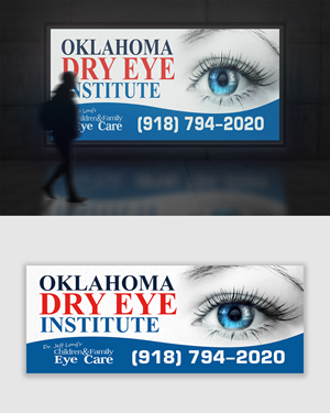 Signage Design by debdesign for Oklahoma Dry Eye Institute | Design: #35085119