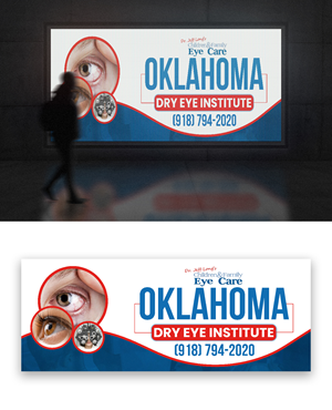 Signage Design by debdesign for Oklahoma Dry Eye Institute | Design: #35096261