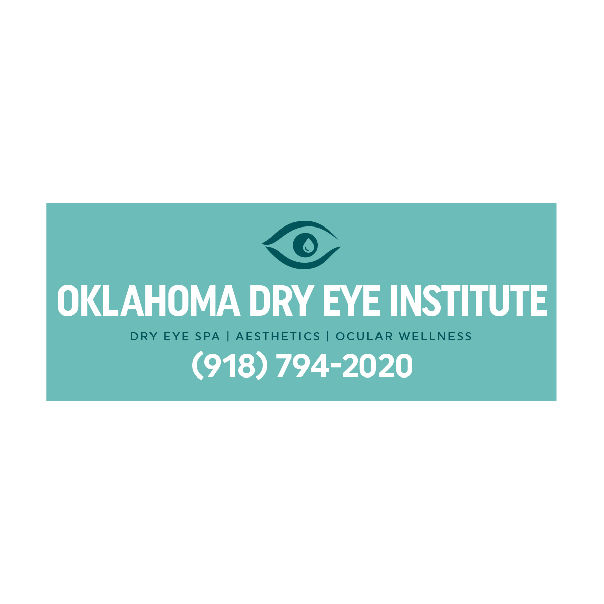Signage Design by abdul700 for Oklahoma Dry Eye Institute | Design #35060840