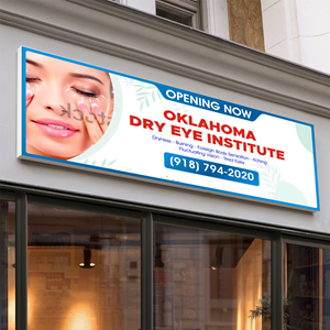 Signage Design by DG+ for Oklahoma Dry Eye Institute | Design: #35082903