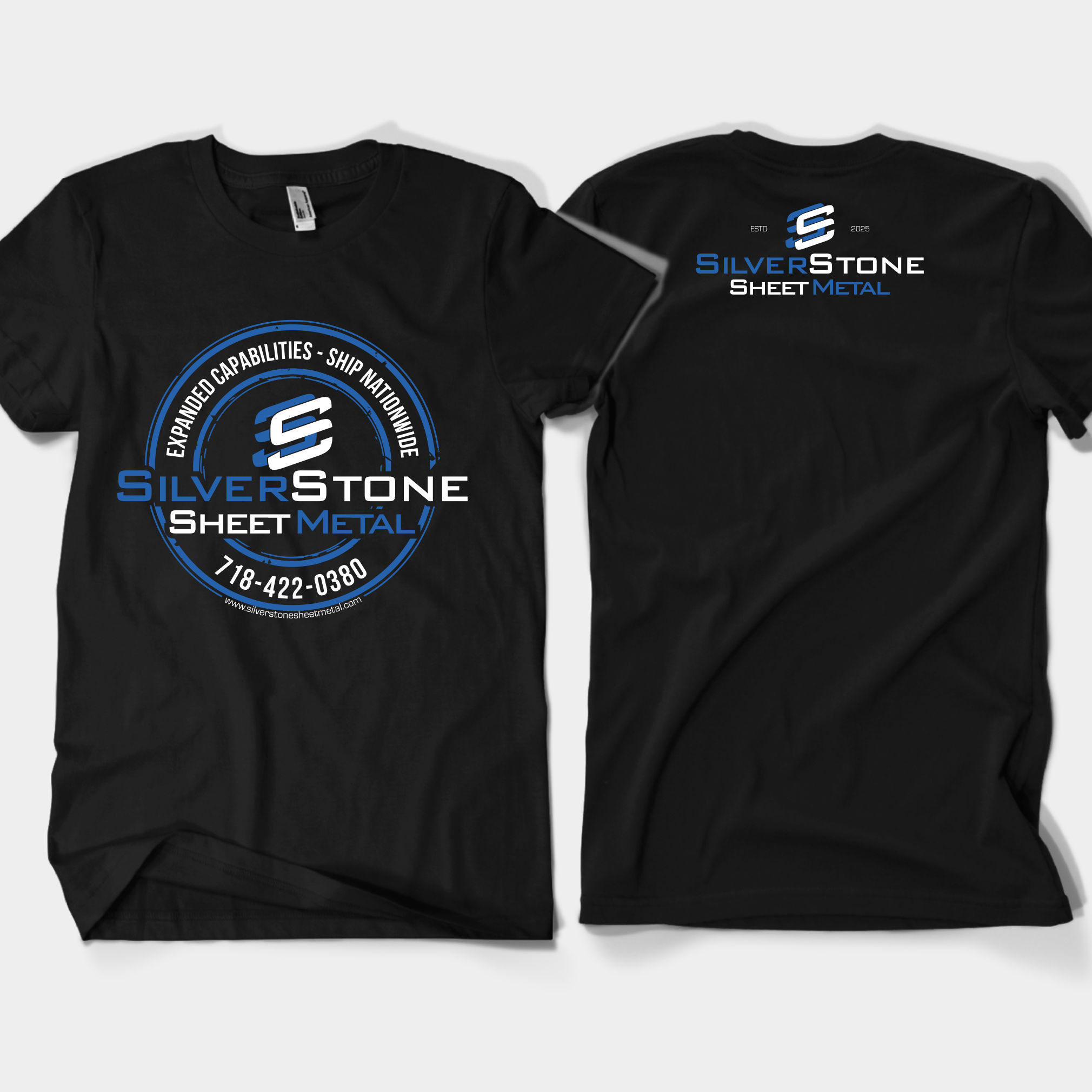 T-Shirt-Design von Rheanza für SilverStone Sheet Metal | Design #35073614