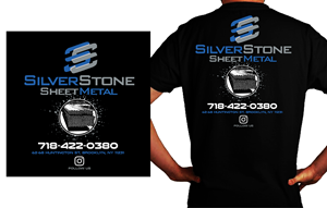 T-shirt Design by JKIANN08 for SilverStone Sheet Metal | Design: #35066832