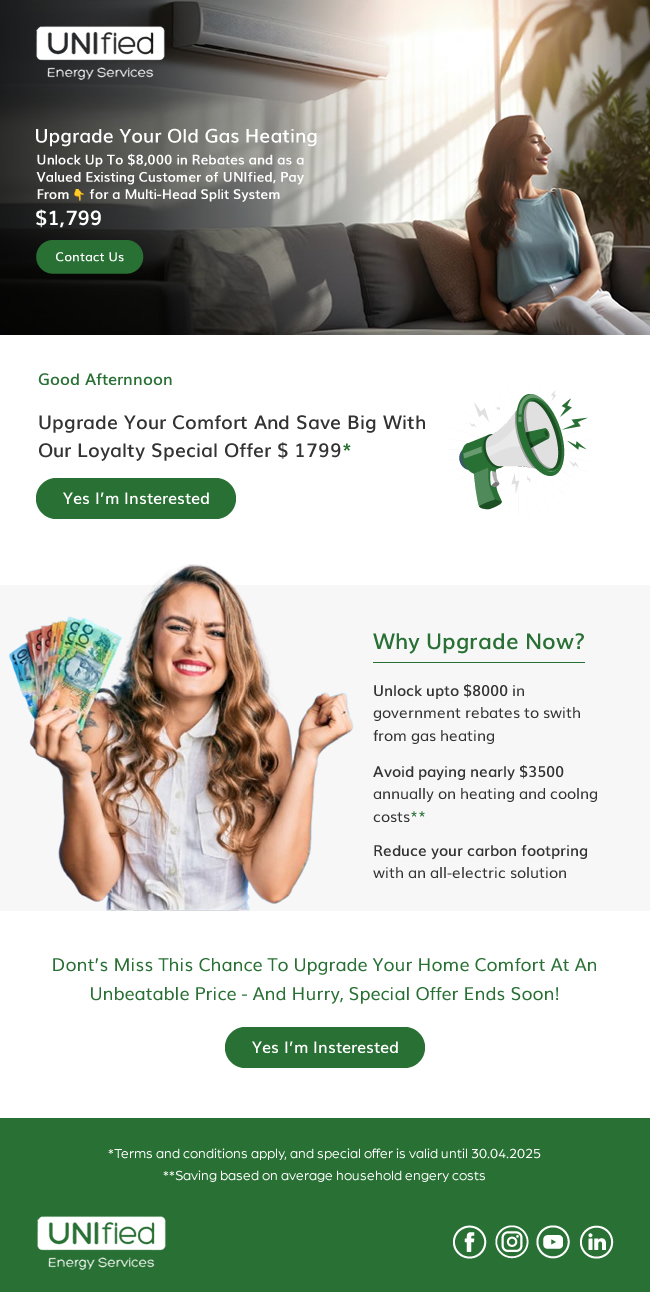 Banner Ad Design by harmi_199 for UNIfied Energy Services | Design #35122161