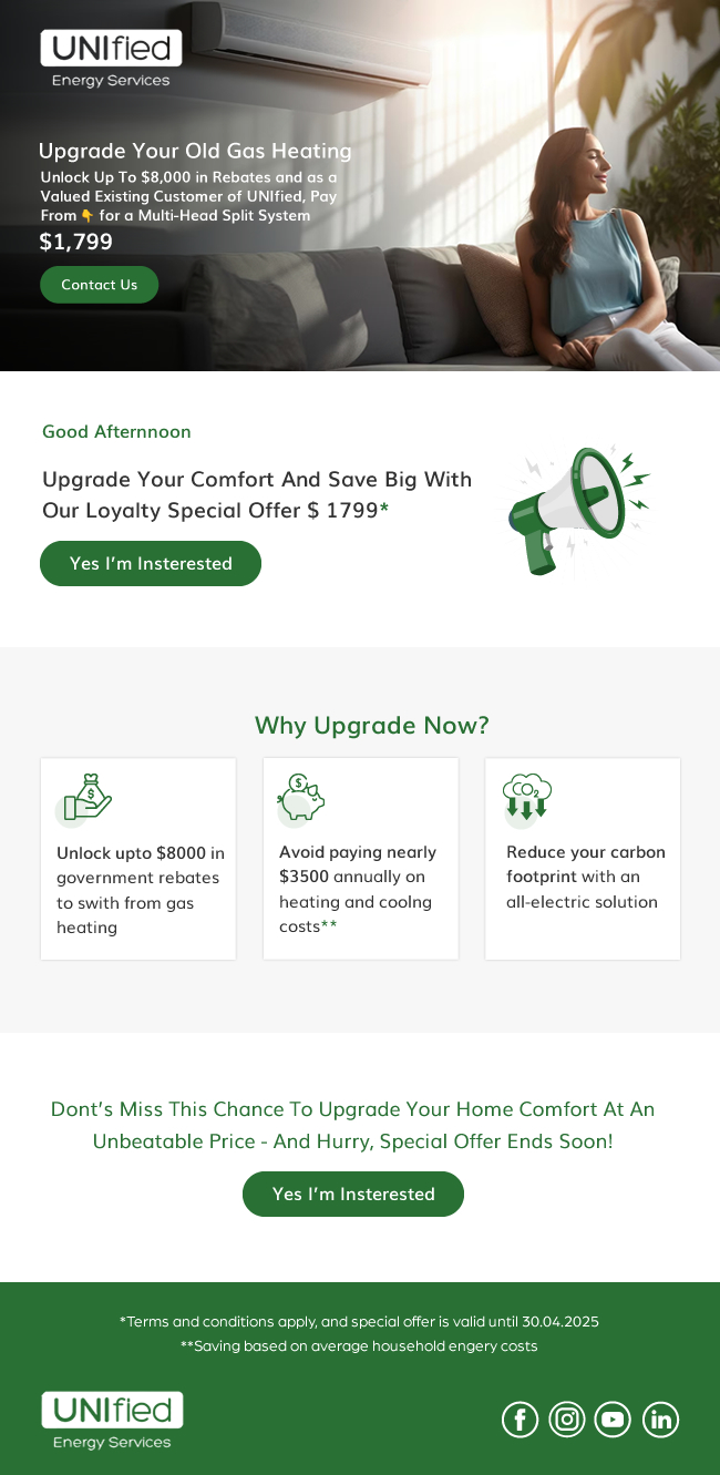 Banner Ad Design by harmi_199 for UNIfied Energy Services | Design #35127414