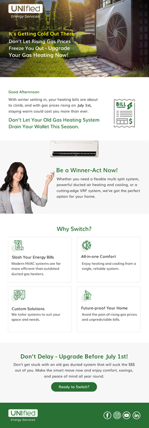 Banner Ad Design by harmi_199 for UNIfied Energy Services | Design: #35245954
