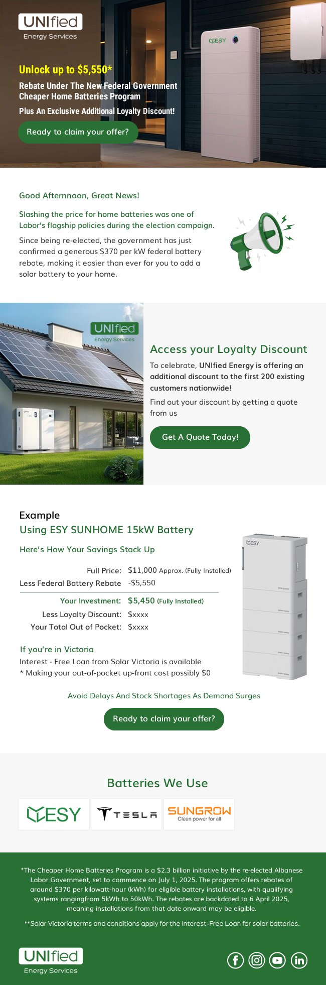 Banner Ad Design by harmi_199 for UNIfied Energy Services | Design #35261533