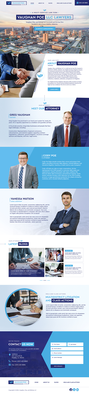 Web Design by Blue Sparrow for this project | Design: #35058267