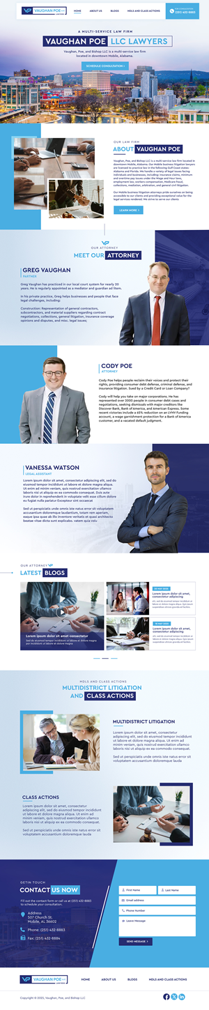 Web Design by Blue Sparrow for this project | Design: #35058270