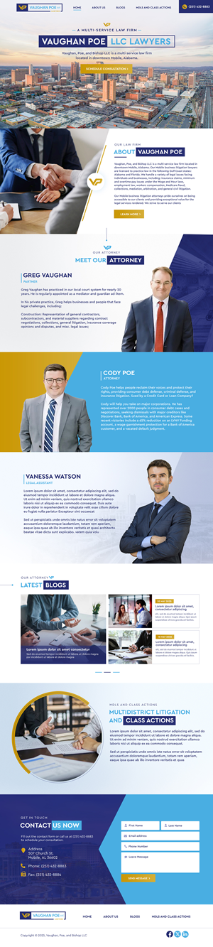 Web Design by Blue Sparrow for this project | Design: #35067345