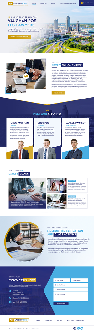 Web Design by Blue Sparrow for this project | Design: #35067347
