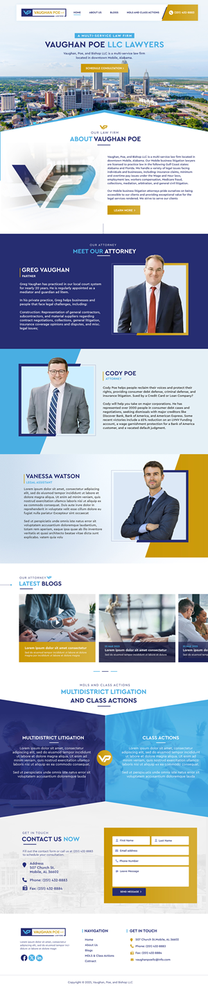 Web Design by Blue Sparrow