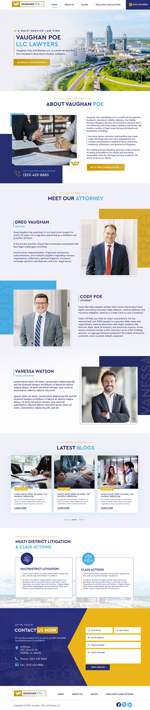 Web Design by Blue Sparrow for this project | Design: #35073980