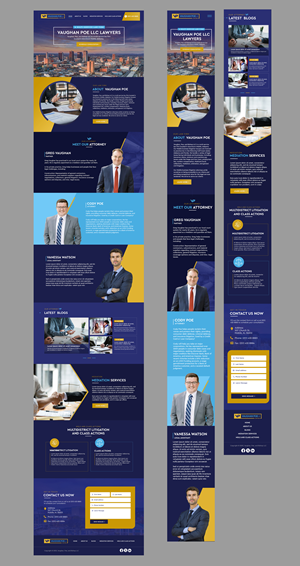 Web Design by Blue Sparrow for this project | Design: #35089233
