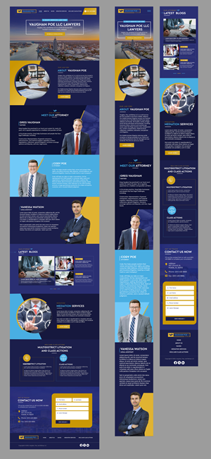 Web Design by Blue Sparrow for this project | Design: #35089234