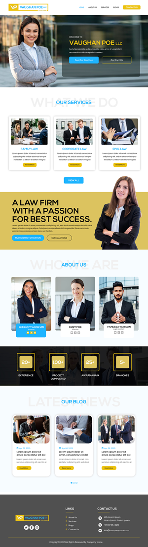 Web Design by Creations Box 2015 for this project | Design #35077201