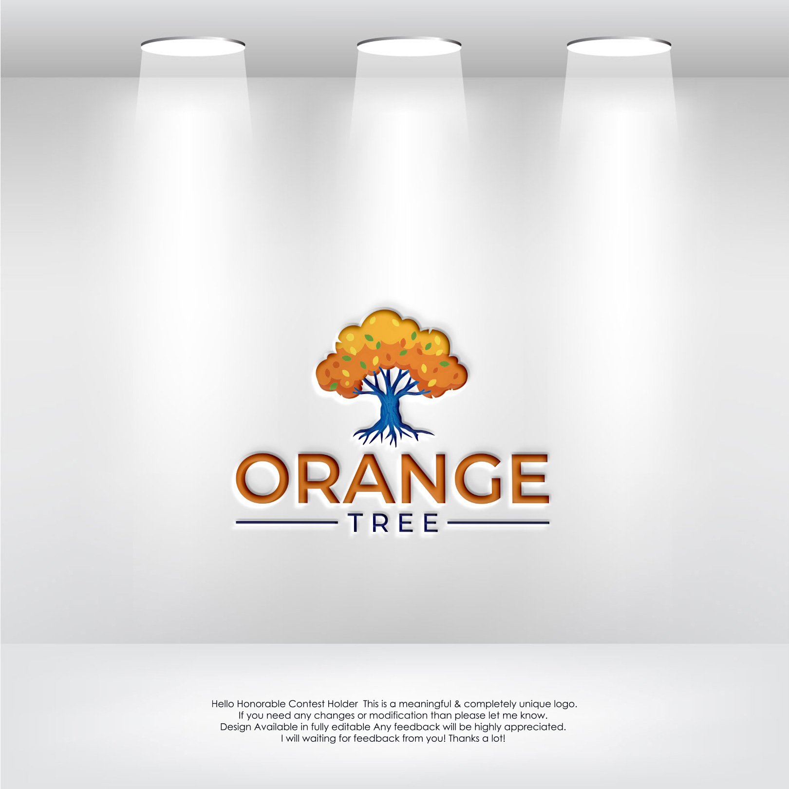 Logo-Design von LogoEon für Orange Tree | Design #35090378