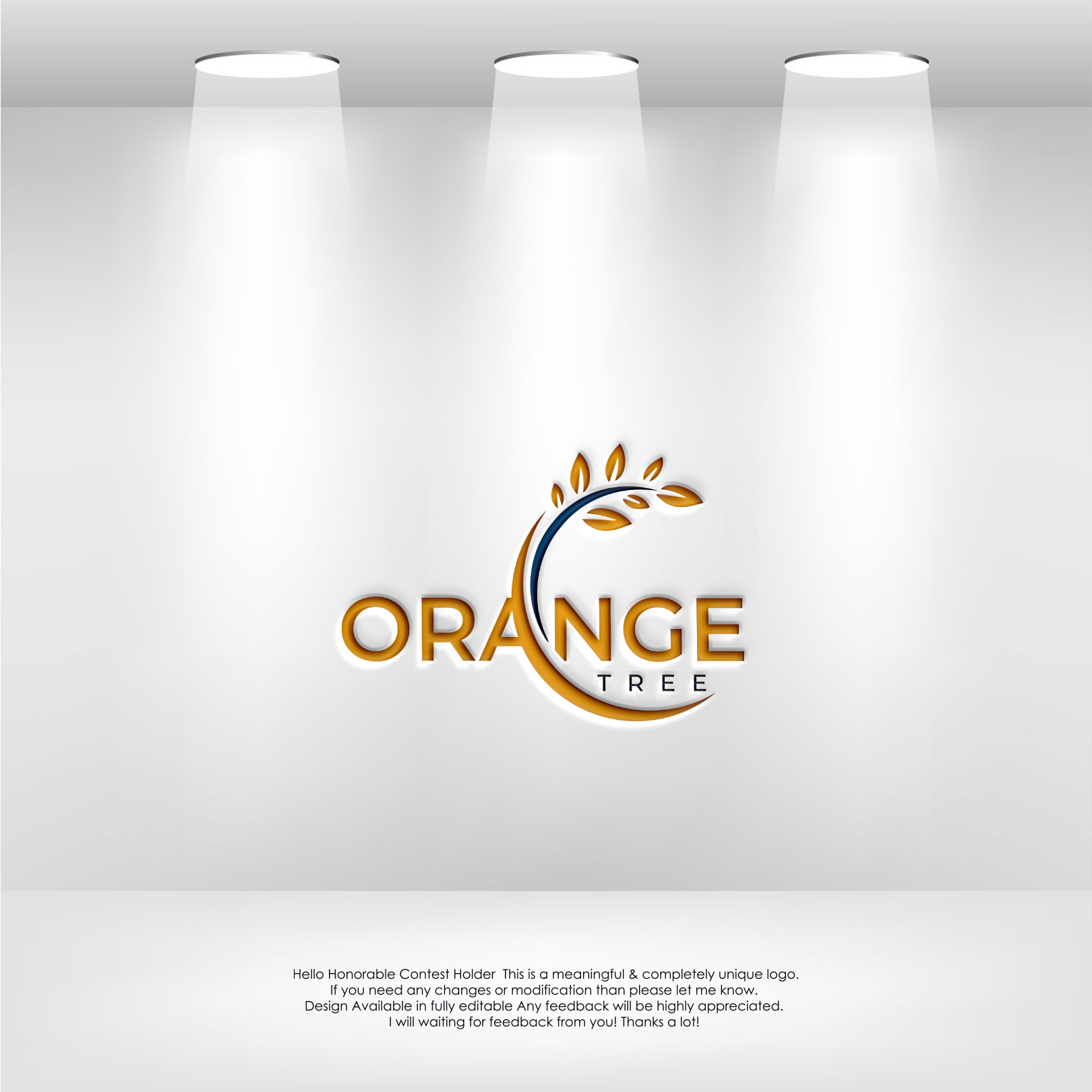 Logo Design by LogoEon for Orange Tree | Design #35090559