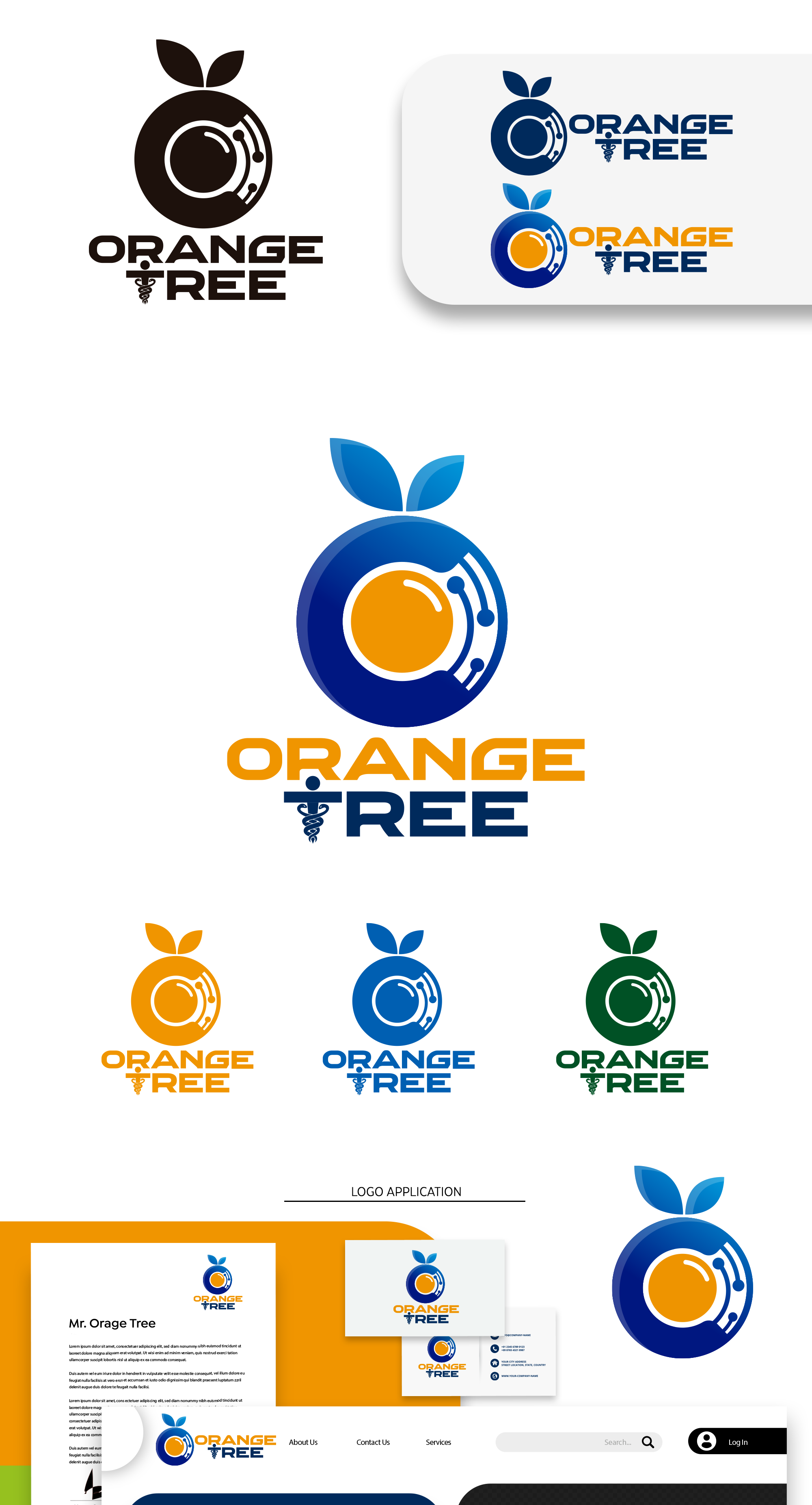 Logo Design by creativeDAGA for Orange Tree | Design #35078815