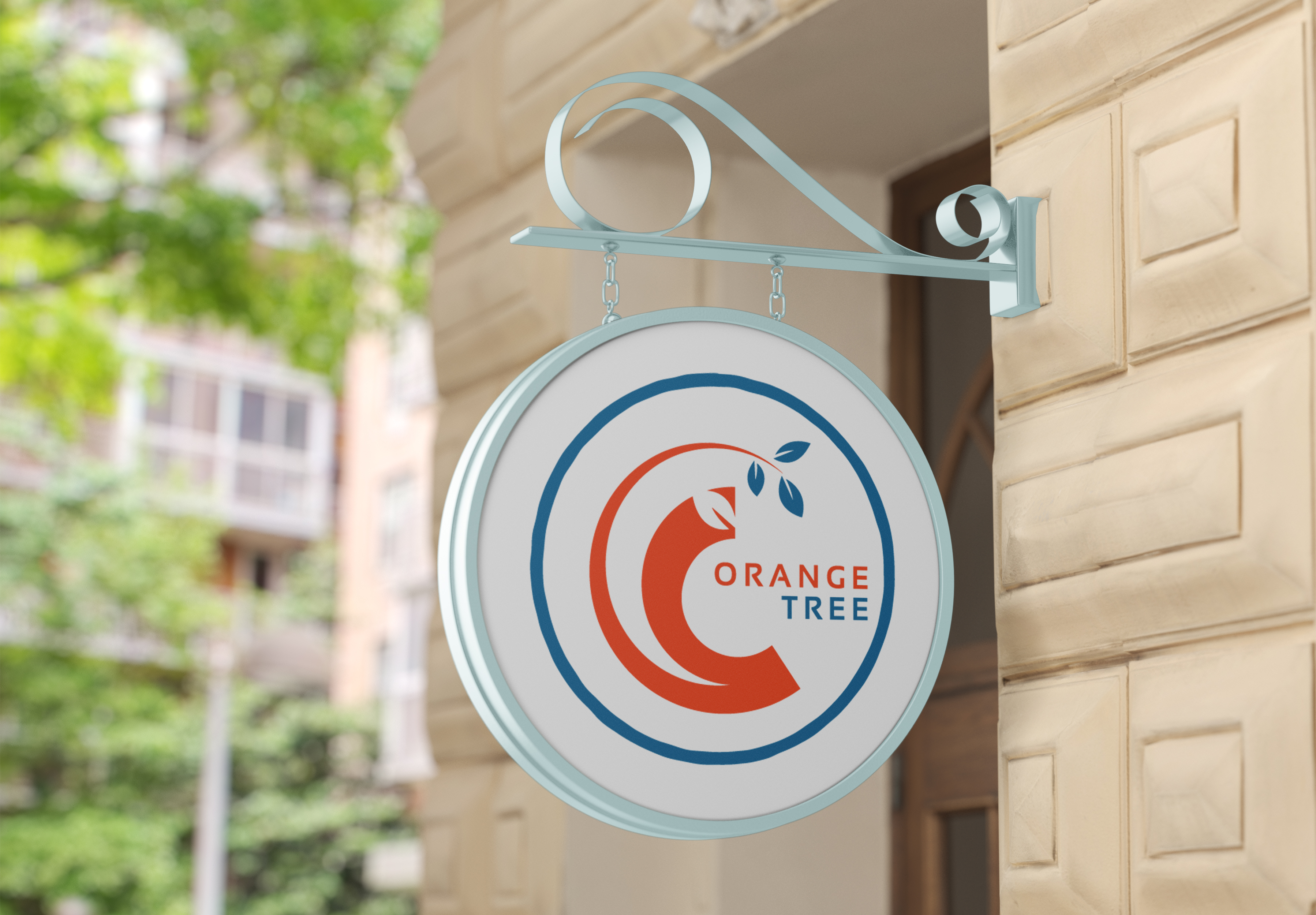 Logo Design by Tube light for Orange Tree | Design #35080629