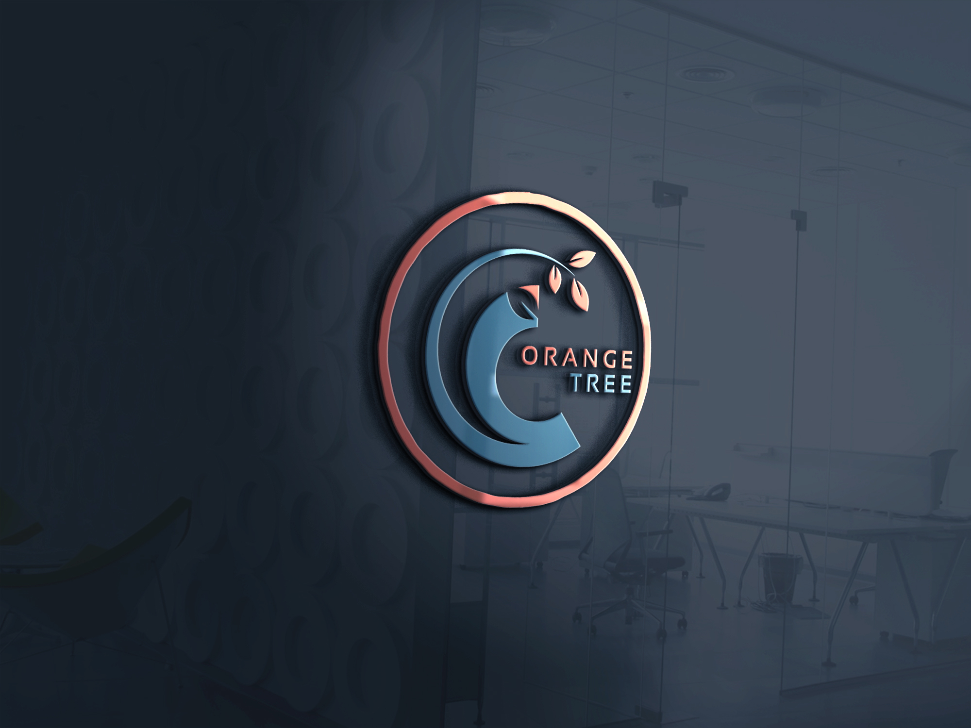 Logo Design by Tube light for Orange Tree | Design #35080633